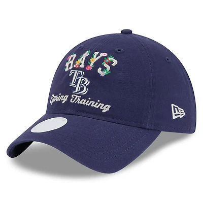 New Era Tampa Bay Rays 2025 Spring Training Floral 9TWENTY Adjustable Hat