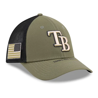 New Era Tampa Bay Rays 2026 Armed Forces Day 39THIRTY M-Crown Flex Hat