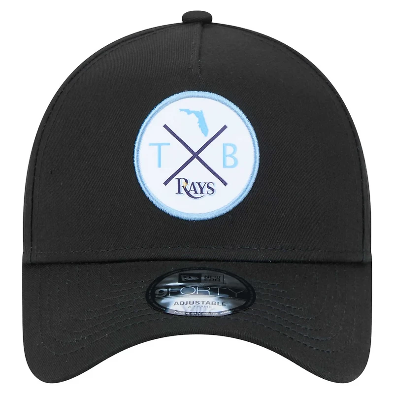 New Era Tampa Bay Rays 9FORTY A-Frame Adjustable Hat