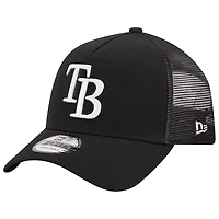 New Era Tampa Bay Rays A-Frame 9FORTY Trucker Adjustable Hat