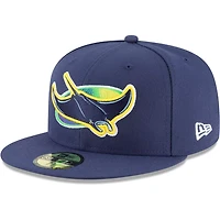 New Era Tampa Bay Rays Alternate Authentic Collection On-Field 59FIFTY Fitted Hat