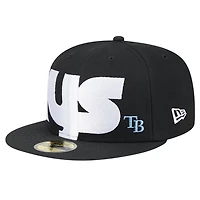 New Era Tampa Bay Rays Checkered Undervisor 59FIFTY Fitted Hat