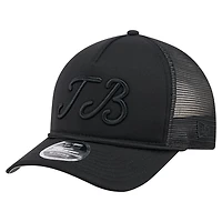 New Era Tampa Bay Rays City Initial 9FORTY A-Frame M-Crown Adjustable Trucker Hat