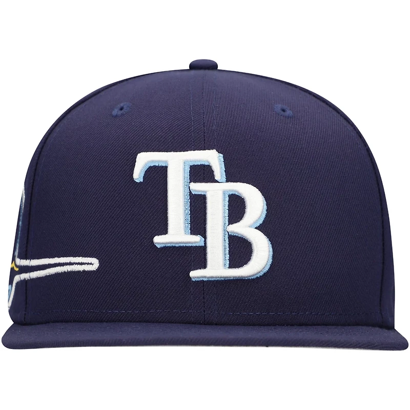 New Era Tampa Bay Rays Logo Strike 9FIFTY Snapback Hat