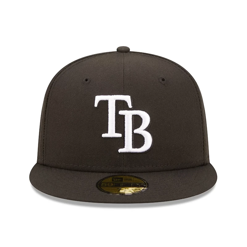 New Era Tampa Bay Rays Team Logo 59FIFTY Fitted Hat
