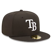 New Era Tampa Bay Rays Team Logo 59FIFTY Fitted Hat