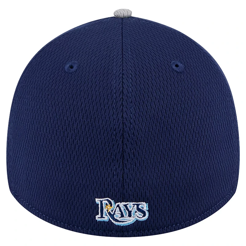 New Era Tampa Bay Rays Visor Trim 39THIRTY Flex Hat