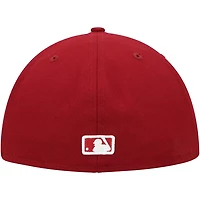 New Era Tampa Bay Rays White Logo 59FIFTY Fitted Hat