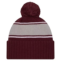New Era Texas AM Aggies Bold Cuffed Knit Hat with Pom