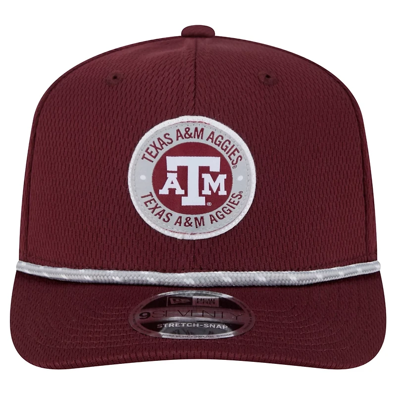 New Era Texas AM Aggies COOLERA 9SEVENTY Rope Stretch-Snap Hat