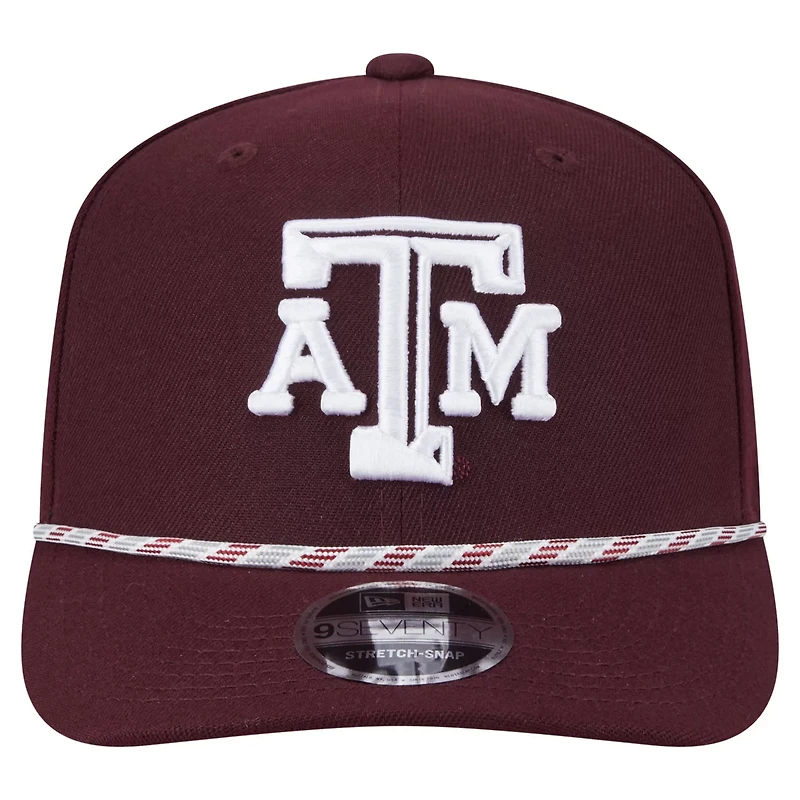 New Era Texas AM Aggies Gameday Multi-Rope 9SEVENTY Stretch-Snap Hat