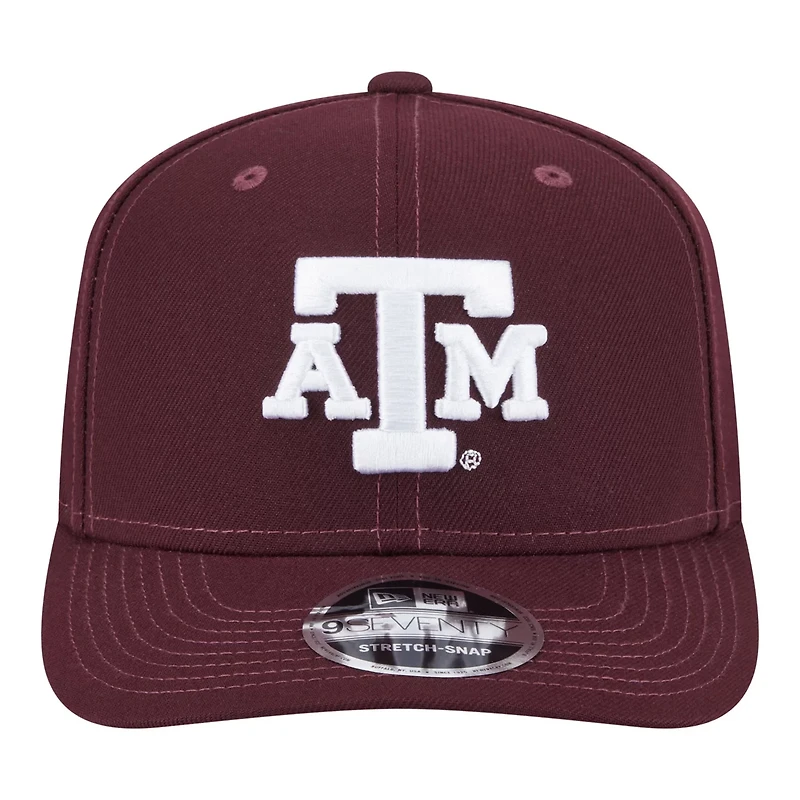 New Era Texas AM Aggies Team Collective 9SEVENTY Stretch-Snap Adjustable Hat