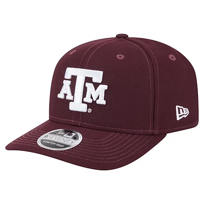 New Era Texas AM Aggies Team Collective 9SEVENTY Stretch-Snap Adjustable Hat