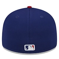 New Era Texas Rangers 2024 Batting Practice Low Profile 59FIFTY Fitted Hat