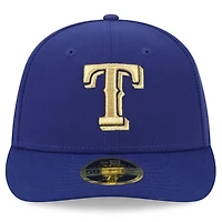 New Era Texas Rangers 2024 Gold Collection Low Profile 59FIFTY Fitted Hat