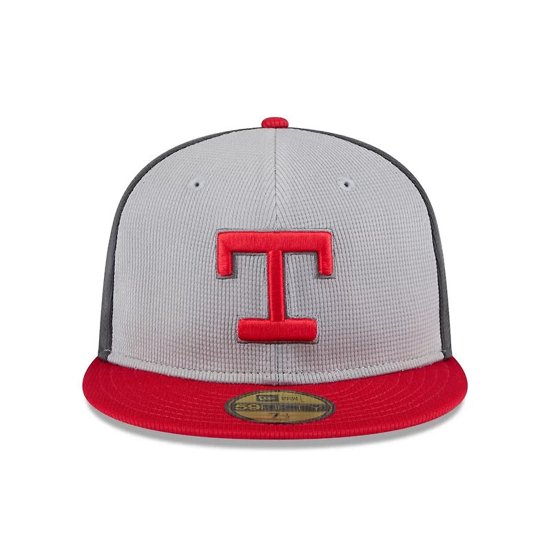 New Era Texas Rangers 2025 Batting Practice 59FIFTY Fitted Hat