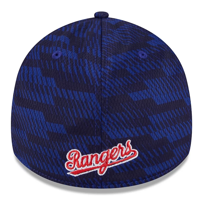 New Era Texas Rangers 2025 MLB Clubhouse 39THIRTY Flex Hat