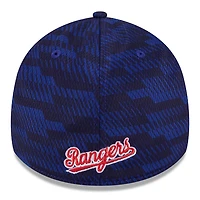 New Era Texas Rangers 2025 MLB Clubhouse 39THIRTY Flex Hat
