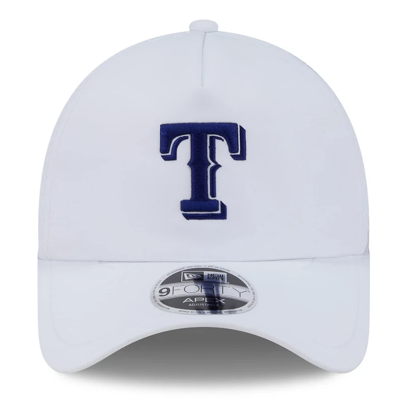 New Era Texas Rangers 2026 Batting Practice Apex 9FORTY Adjustable Trucker Hat