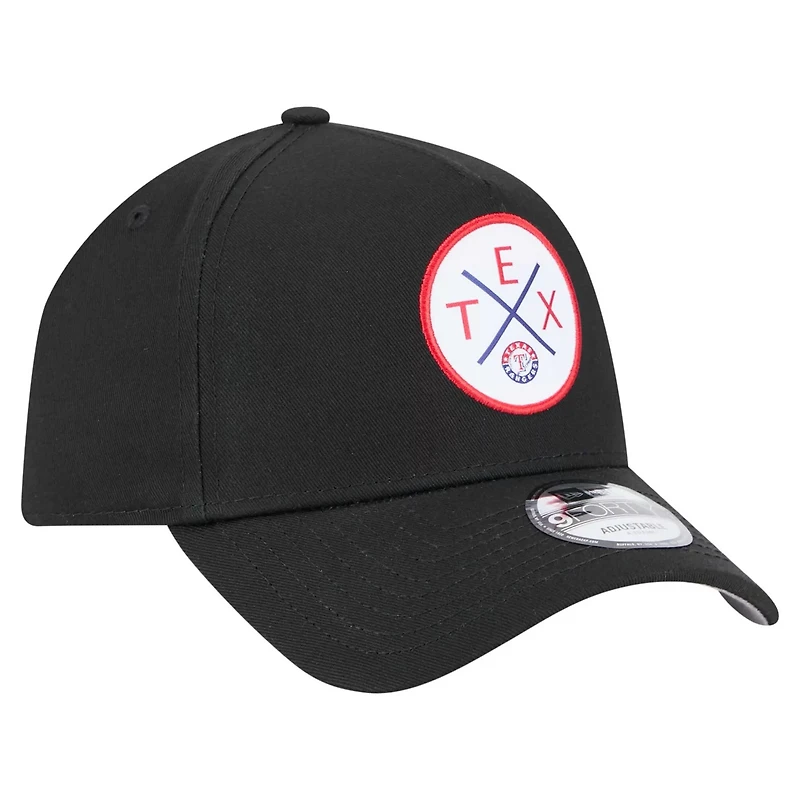 New Era Texas Rangers 9FORTY A-Frame Adjustable Hat