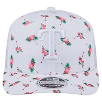 New Era Texas Rangers Flamingo Mesh Back 9SEVENTY Stretch-Snap Hat