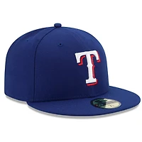 New Era Texas Rangers Game Authentic Collection On-Field 59FIFTY Fitted Hat