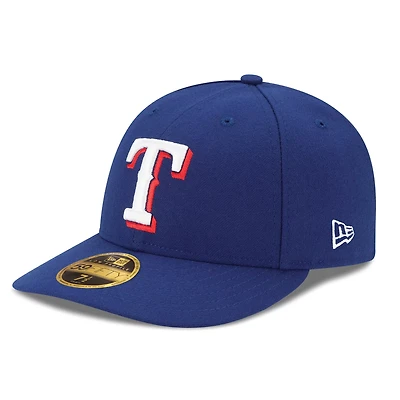 New Era Texas Rangers Game Authentic Collection On-Field Low Profile 59FIFTY Fitted Hat