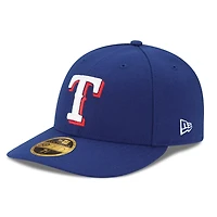 New Era Texas Rangers Game Authentic Collection On-Field Low Profile 59FIFTY Fitted Hat