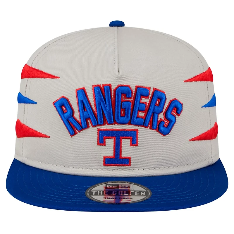 New Era Texas Rangers Iron Golfer Snapback Hat