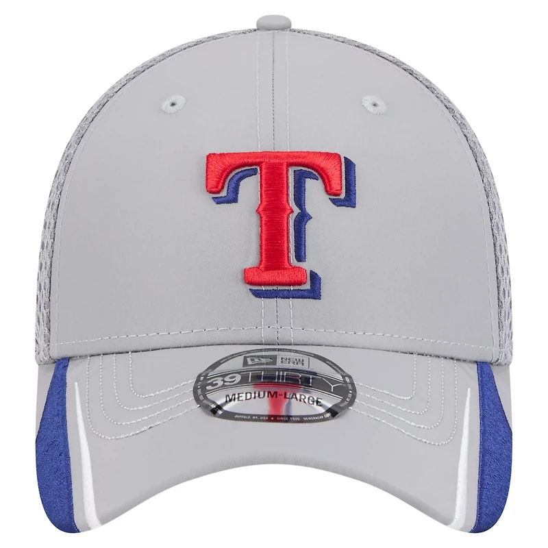 New Era Texas Rangers Linear 39THIRTY Flex-Fit Hat