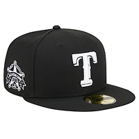 New Era Texas Rangers Logo 59FIFTY Fitted Hat