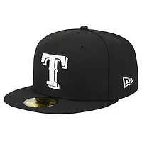 New Era Texas Rangers Logo 59FIFTY Fitted Hat