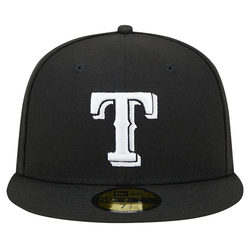 New Era Texas Rangers Logo 59FIFTY Fitted Hat