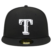 New Era Texas Rangers Logo 59FIFTY Fitted Hat