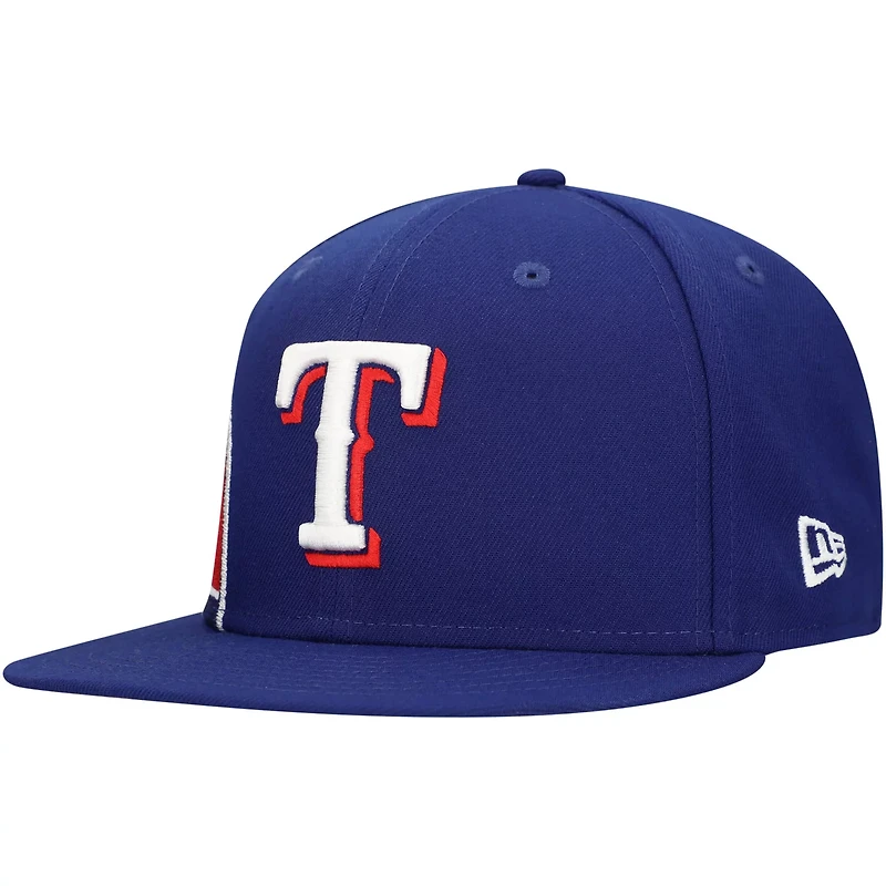 New Era Texas Rangers Logo Strike 9FIFTY Snapback Hat