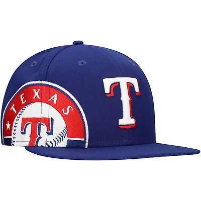New Era Texas Rangers Logo Strike 9FIFTY Snapback Hat