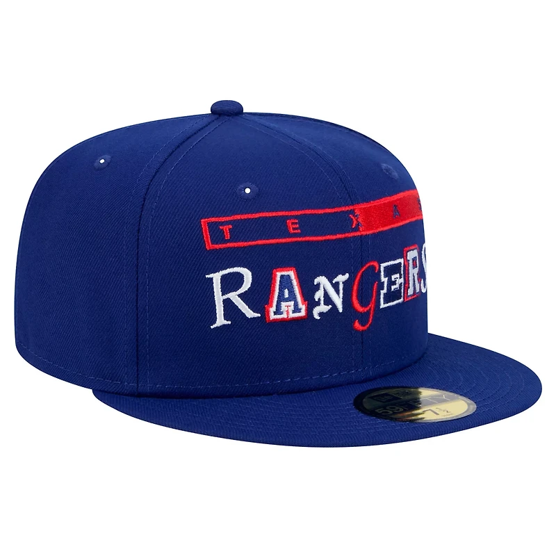 New Era Texas Rangers Ransom 59FIFTY Fitted Hat