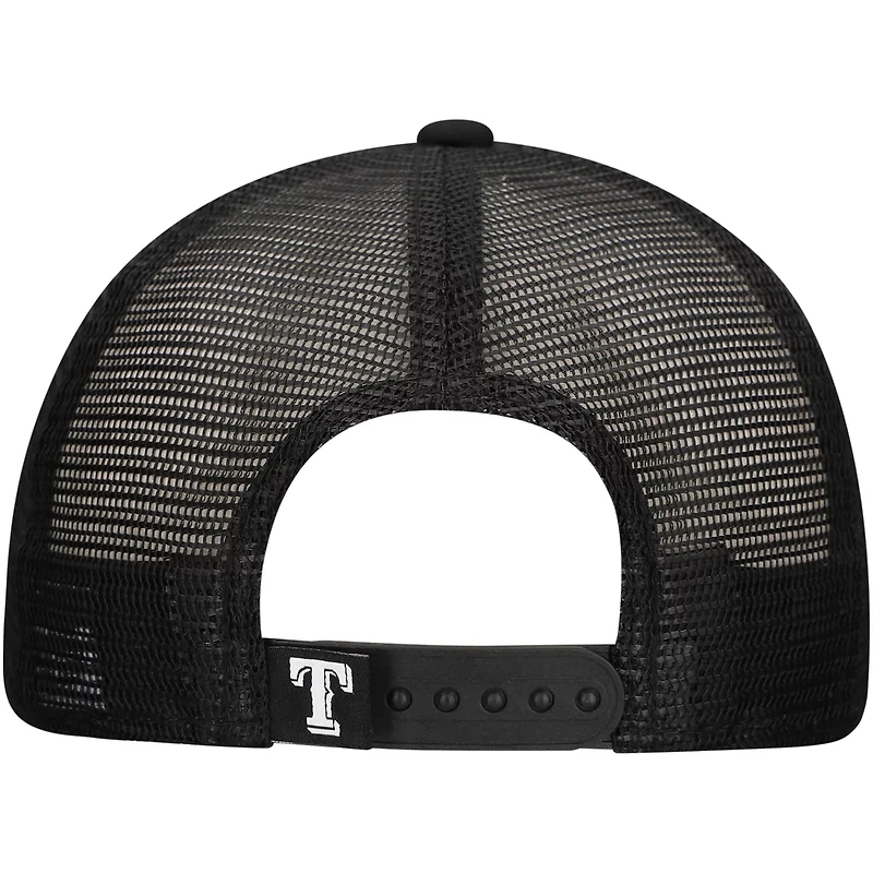 New Era Texas Rangers Retro Bold A-Frame Trucker 9FORTY Adjustable Hat