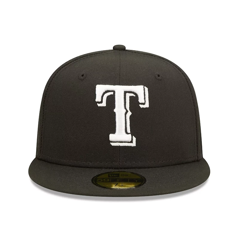 New Era Texas Rangers Team Logo 59FIFTY Fitted Hat