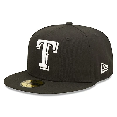 New Era Texas Rangers Team Logo 59FIFTY Fitted Hat