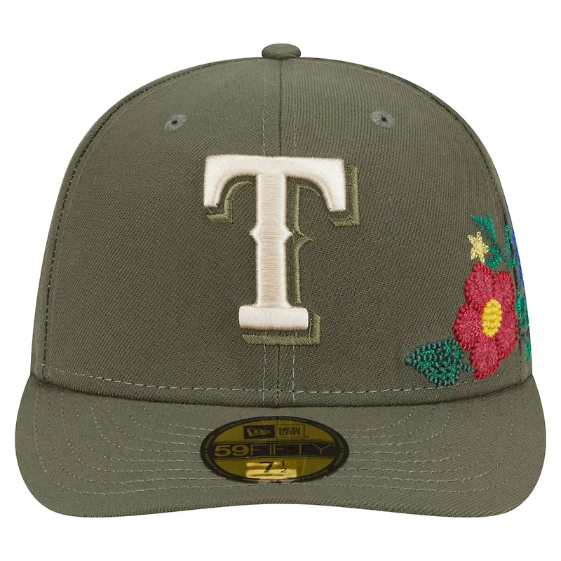 New Era Texas Rangers Tonal Florals 59FIFTY Fitted Hat