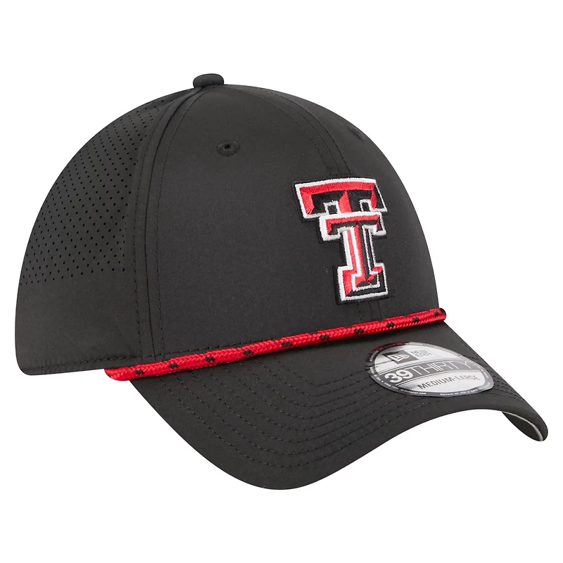 New Era Texas Tech Red Raiders Rope 39THIRTY Flex Hat