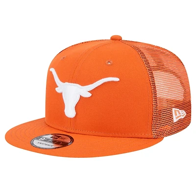 New Era Texas Texas Longhorns 9FIFTY Trucker Snapback Hat