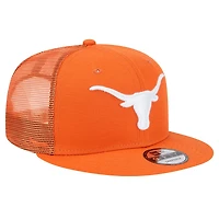New Era Texas Texas Longhorns 9FIFTY Trucker Snapback Hat