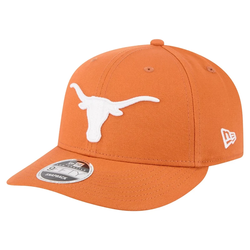 New Era Texas Texas Longhorns Low Profile 9FIFTY Snapback Hat