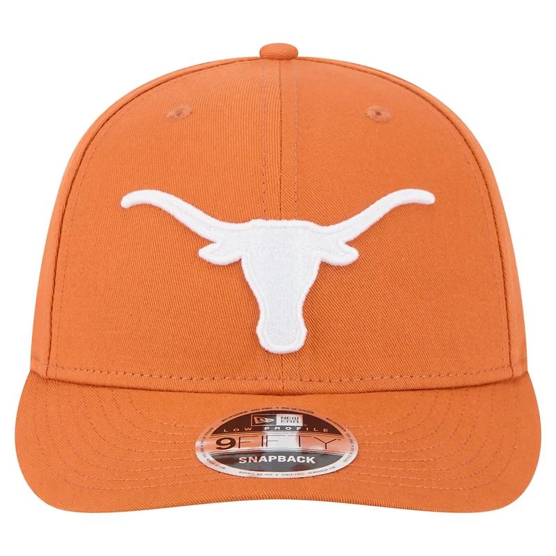 New Era Texas Texas Longhorns Low Profile 9FIFTY Snapback Hat