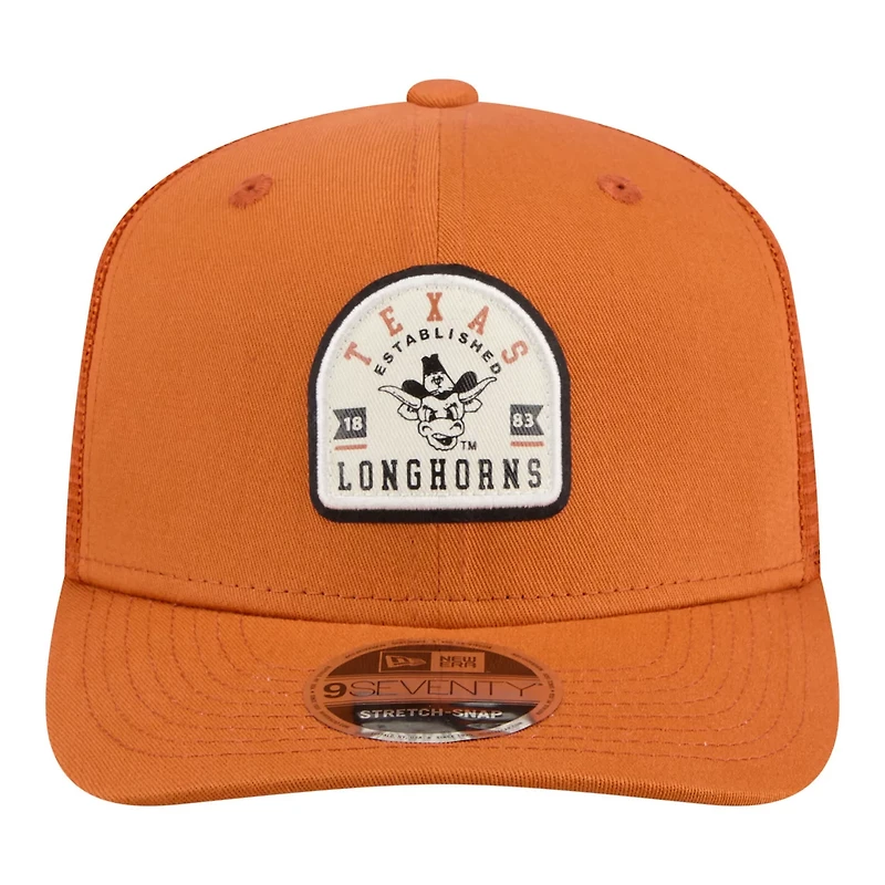 New Era Texas Texas Longhorns Patched 9SEVENTY Trucker Adjustable Hat