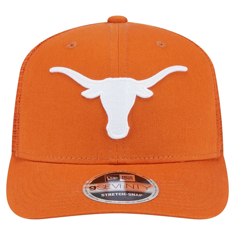 New Era Texas Texas Longhorns Primary 9SEVENTY Trucker Stretch-Snap Hat