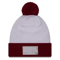New Era Toronto FC Jersey Hook Cuff Knit Hat with Pom