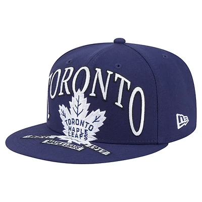 New Era Toronto Maple Leafs Oversized Vintage Arch 59Fifty Fitted Hat